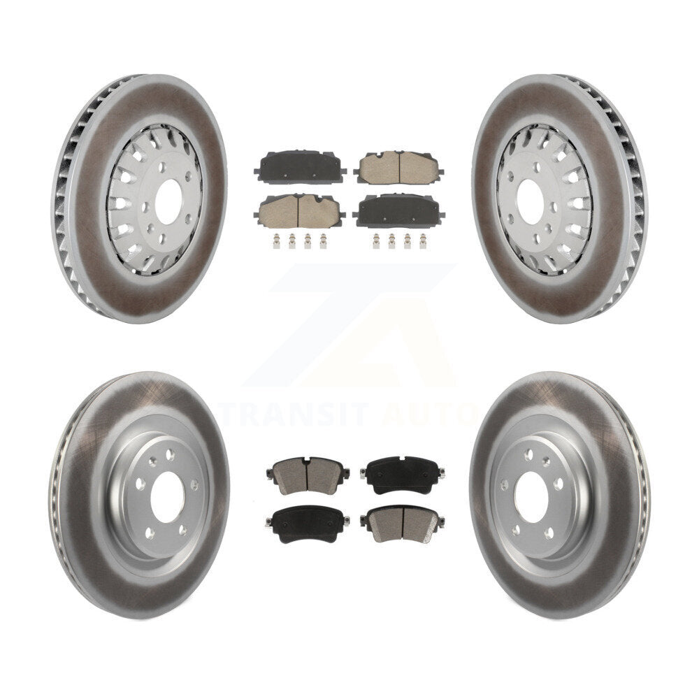 Coated Disc Rotors and Ceramic Brake Pads Kit-KGC-102553 - Kit.bestparts.ca Kit.bestparts.ca
