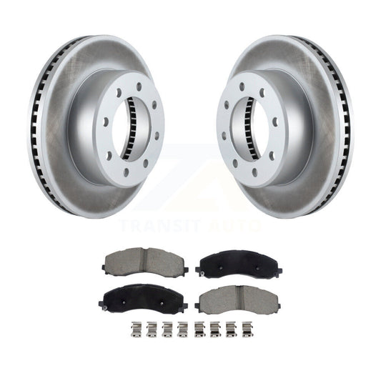Coated Disc Rotors and Ceramic Brake Pads Kit-KGC-102556 - Kit.bestparts.ca