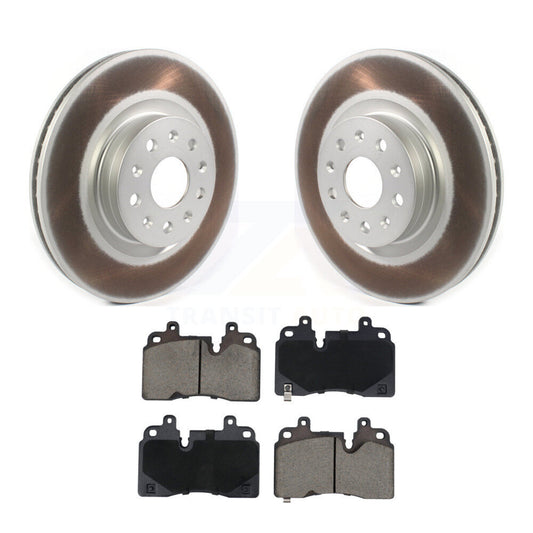 Coated Disc Rotors and Ceramic Brake Pads Kit-KGC-102557 - Kit.bestparts.ca