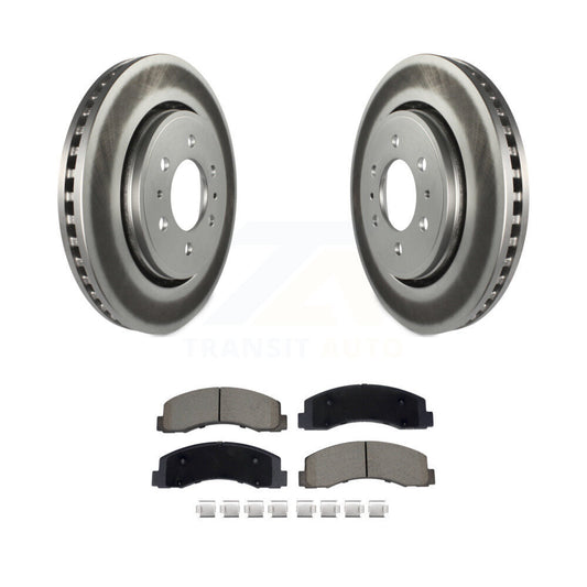 Coated Disc Rotors and Ceramic Brake Pads Kit-KGC-102565 - Kit.bestparts.ca