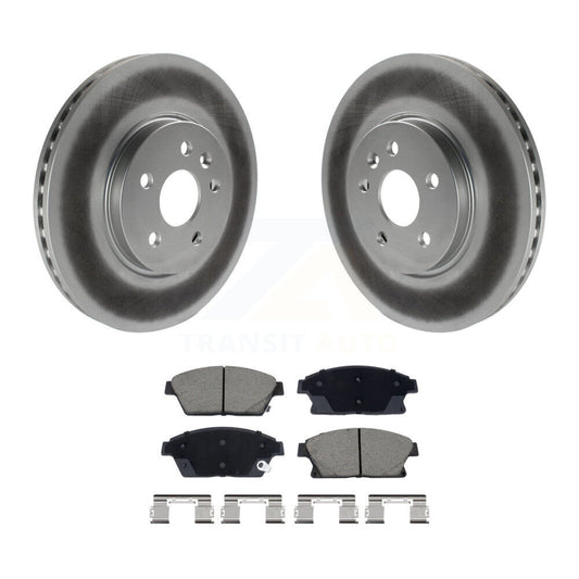 Coated Disc Rotors and Ceramic Brake Pads Kit-KGC-102567 - Kit.bestparts.ca