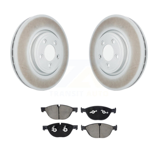 Coated Disc Rotors and Ceramic Brake Pads Kit-KGC-102573 - Kit.bestparts.ca