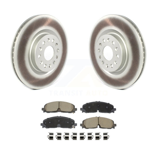 Coated Disc Rotors and Ceramic Brake Pads Kit-KGC-102574 - Kit.bestparts.ca
