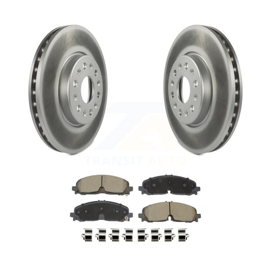 Coated Disc Rotors and Ceramic Brake Pads Kit-KGC-102575 - Kit.bestparts.ca