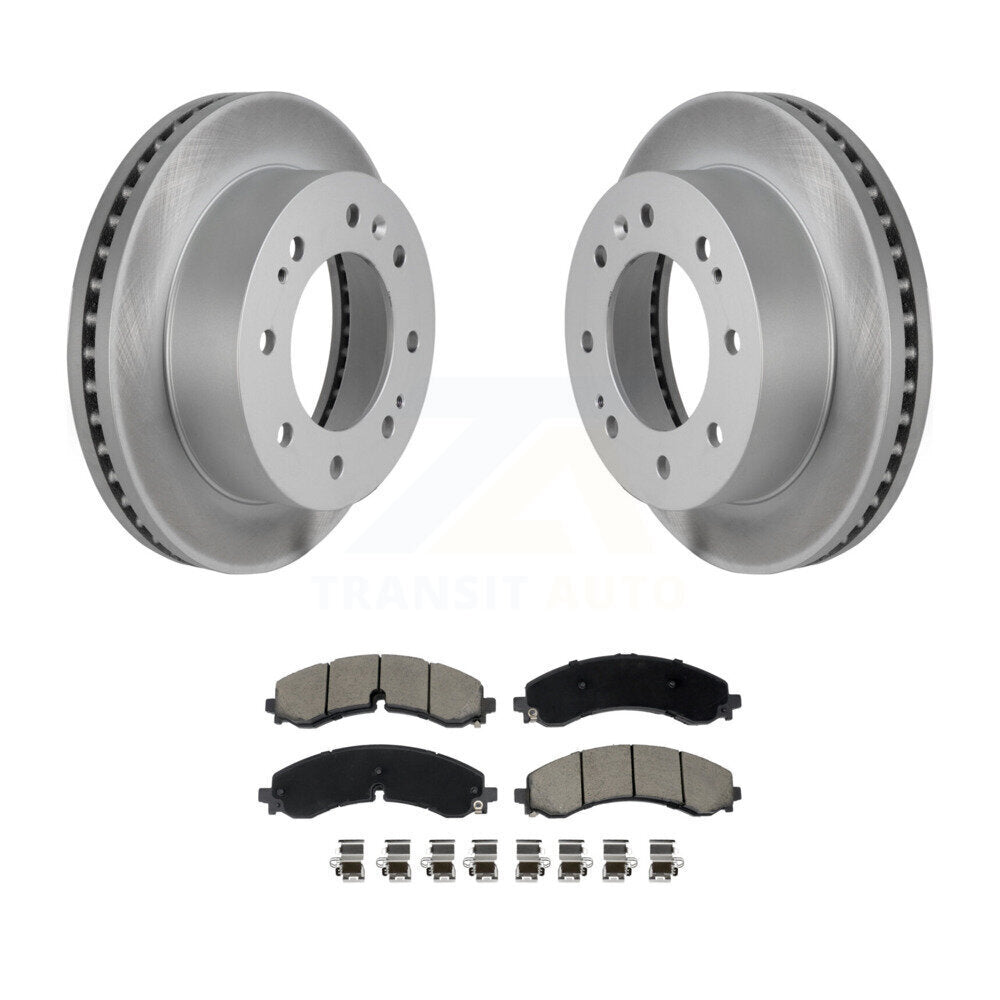 Coated Disc Rotors and Ceramic Brake Pads Kit-KGC-102580 - Kit.bestparts.ca