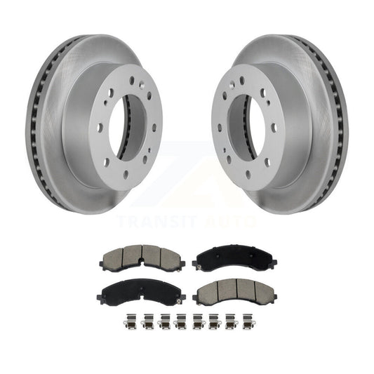 Coated Disc Rotors and Ceramic Brake Pads Kit-KGC-102580 - Kit.bestparts.ca