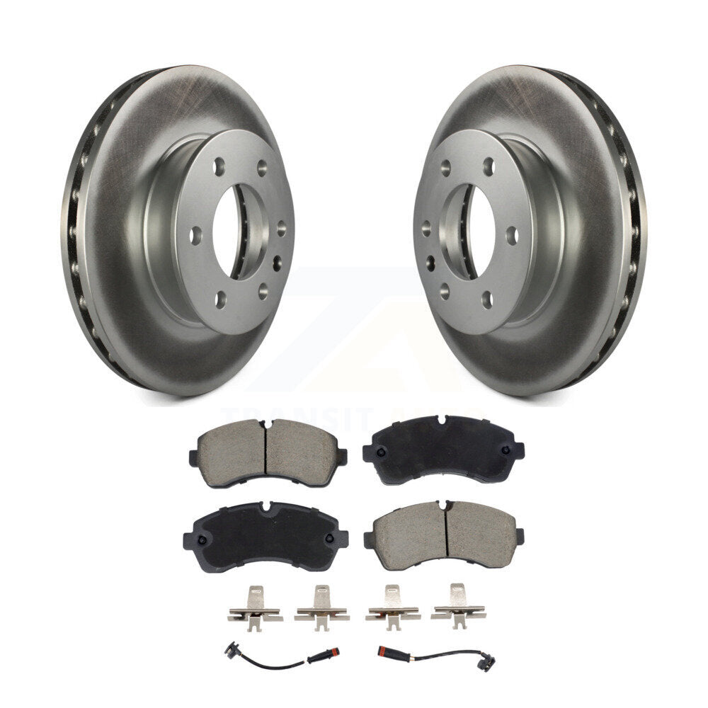 Coated Disc Rotors and Ceramic Brake Pads Kit-KGC-102591 - Kit.bestparts.ca