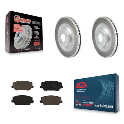 Disc Rotors and Ceramic Brake Pads Kit-KGC-102598