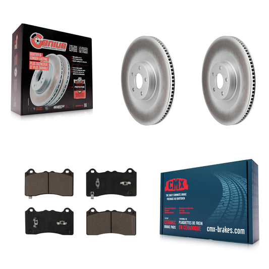 Disc Rotors and Ceramic Brake Pads Kit-KGC-102603