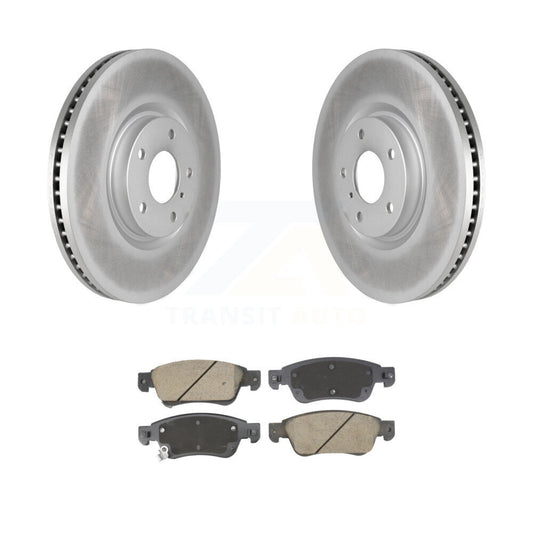 Coated Disc Rotors and Ceramic Brake Pads Kit-KGC-102604 - Kit.bestparts.ca