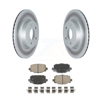 Coated Disc Rotors and Ceramic Brake Pads Kit-KGC-102621 - Kit.bestparts.ca