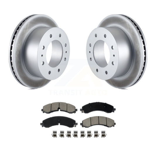 Coated Disc Rotors and Ceramic Brake Pads Kit-KGC-102623 - Kit.bestparts.ca