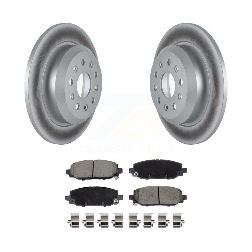Disc Rotors and Ceramic Brake Pads Kit-KGC-102625 - Kit.bestparts.ca