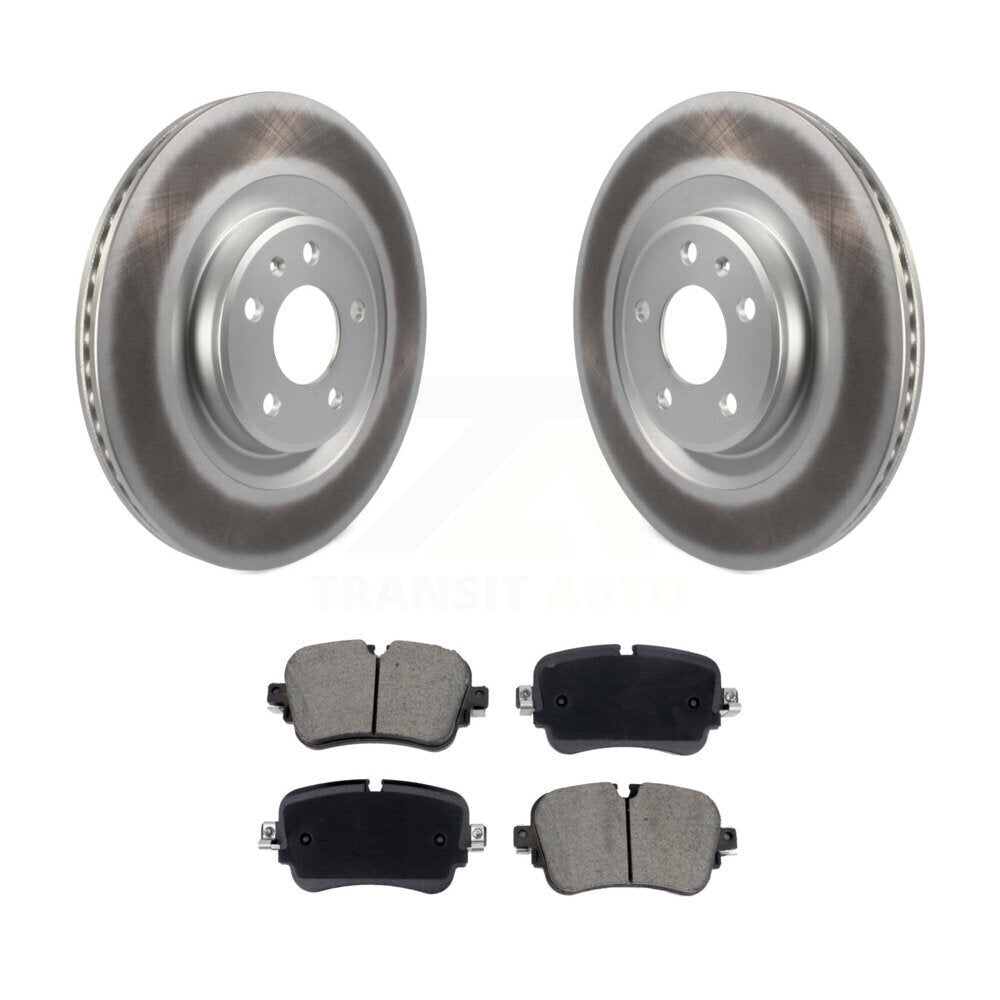 Coated Disc Rotors and Ceramic Brake Pads Kit-KGC-102645 - Kit.bestparts.ca
