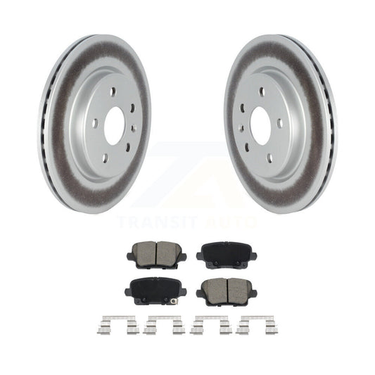 Coated Disc Rotors and Ceramic Brake Pads Kit-KGC-102647 - Kit.bestparts.ca