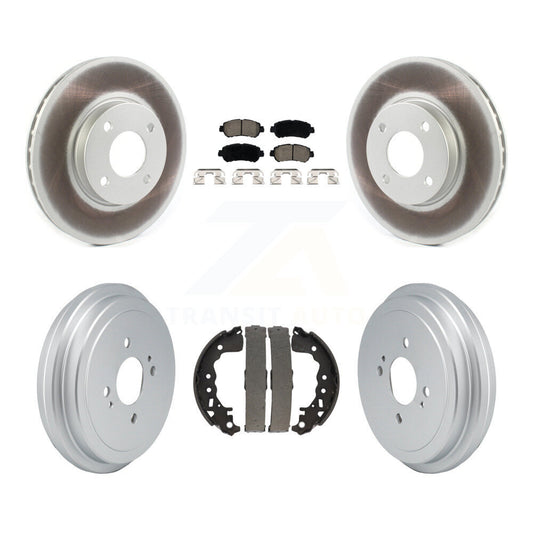 coated disc rotors and ceramic brake pads-kgc-102655 - Kit.bestparts.ca