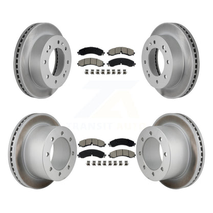Coated Disc Rotors and Ceramic Brake Pads Kit-KGC-102665 - Kit.bestparts.ca