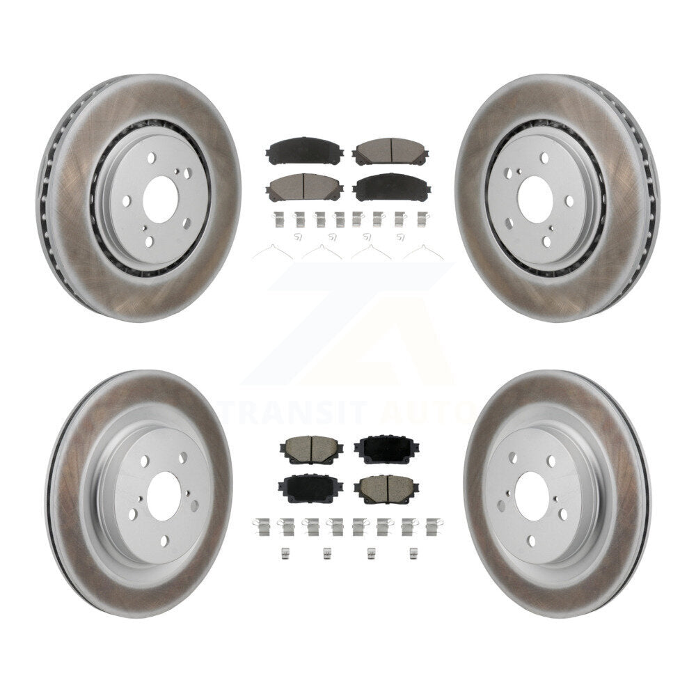 Disc Rotors and Ceramic Brake Pads Kit-KGC-102668 - Kit.bestparts.ca