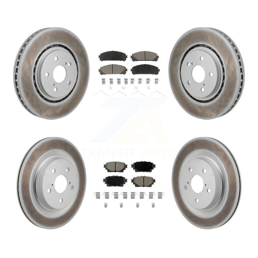 Disc Rotors and Ceramic Brake Pads Kit-KGC-102668 - Kit.bestparts.ca