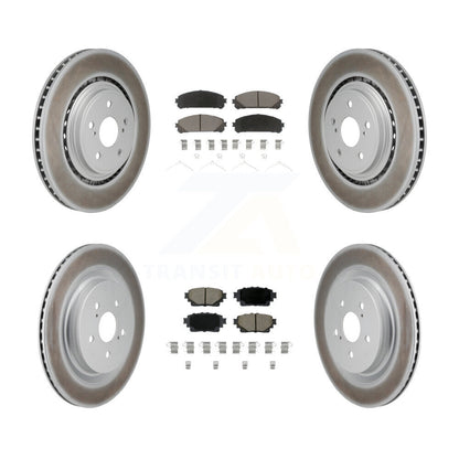 Disc Rotors and Ceramic Brake Pads Kit-KGC-102669 - Kit.bestparts.ca