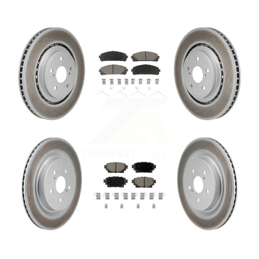 Disc Rotors and Ceramic Brake Pads Kit-KGC-102669 - Kit.bestparts.ca