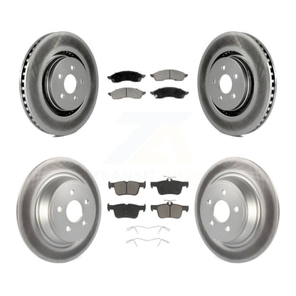 Disc Rotors and Ceramic Brake Pads Kit-KGC-102676 - Kit.bestparts.ca