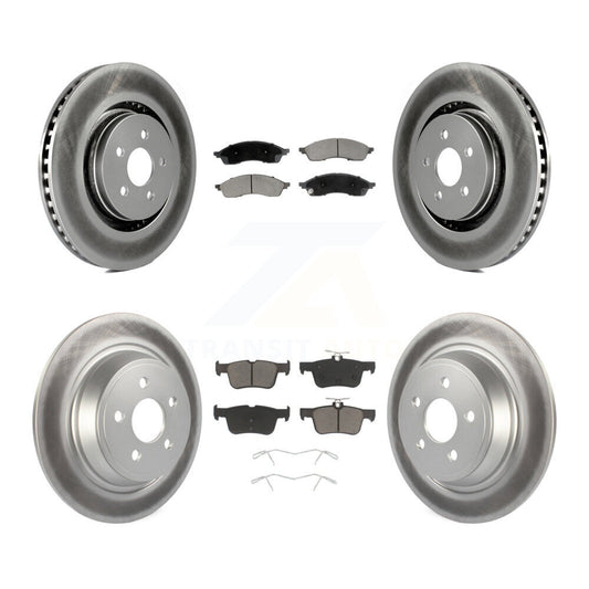 Disc Rotors and Ceramic Brake Pads Kit-KGC-102676 - Kit.bestparts.ca