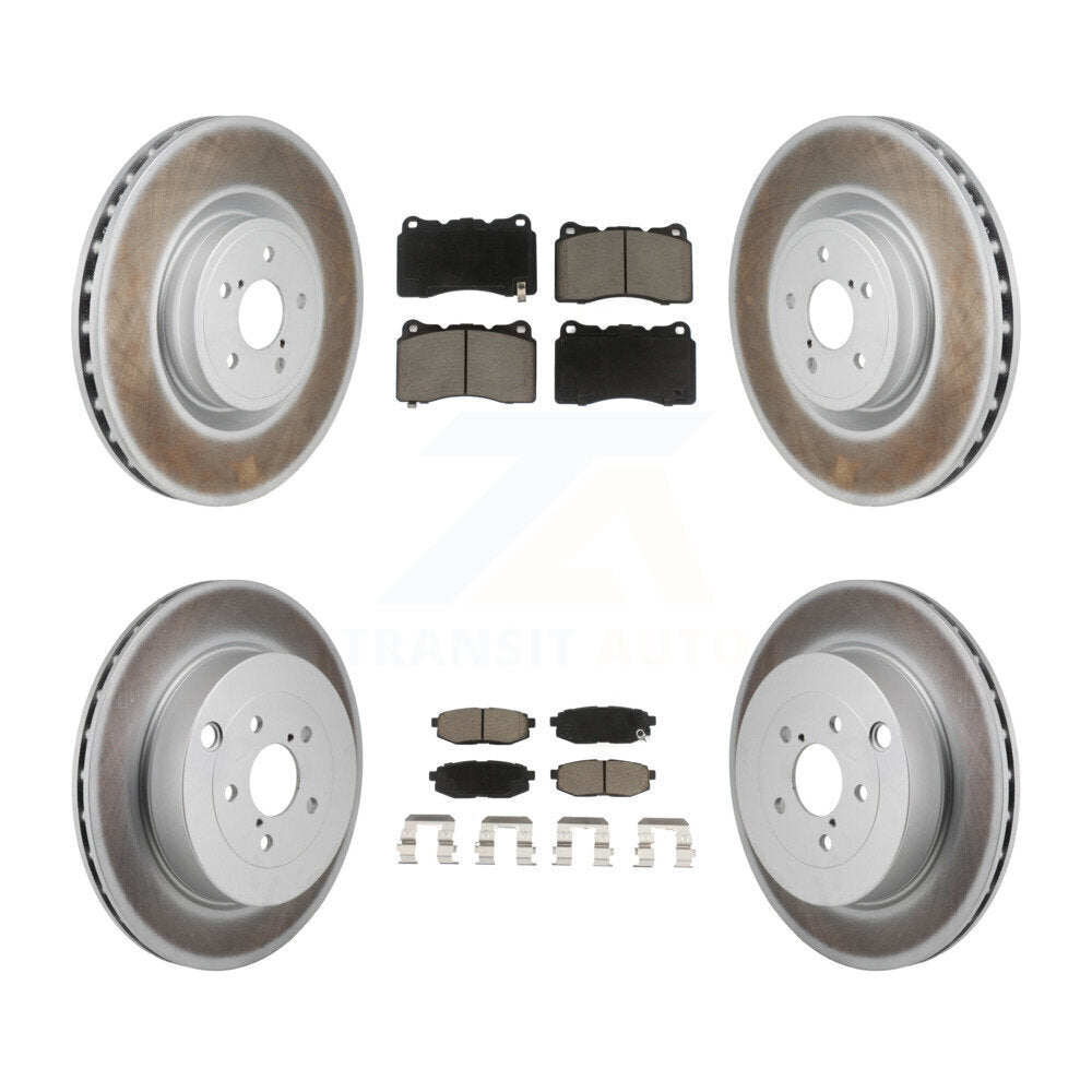 Disc Rotors and Ceramic Brake Pads Kit-KGC-102694 - Kit.bestparts.ca Kit.bestparts.ca