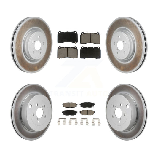 Disc Rotors and Ceramic Brake Pads Kit-KGC-102694 - Kit.bestparts.ca