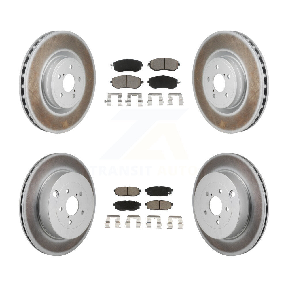 Disc Rotors and Ceramic Brake Pads Kit-KGC-102695 - Kit.bestparts.ca Kit.bestparts.ca