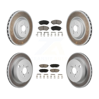 Disc Rotors and Ceramic Brake Pads Kit-KGC-102695 - Kit.bestparts.ca