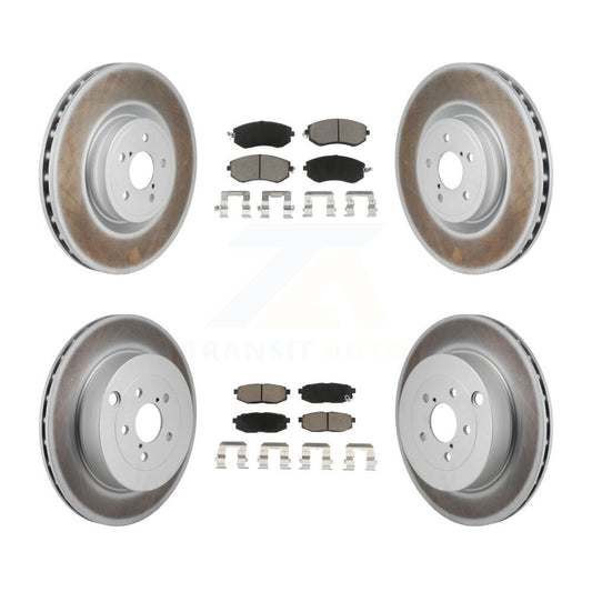 Disc Rotors and Ceramic Brake Pads Kit-KGC-102695 - Kit.bestparts.ca