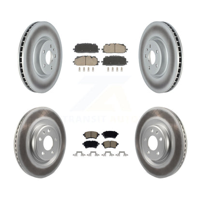 Coated Disc Rotors and Ceramic Brake Pads Kit-KGC-102705 - Kit.bestparts.ca