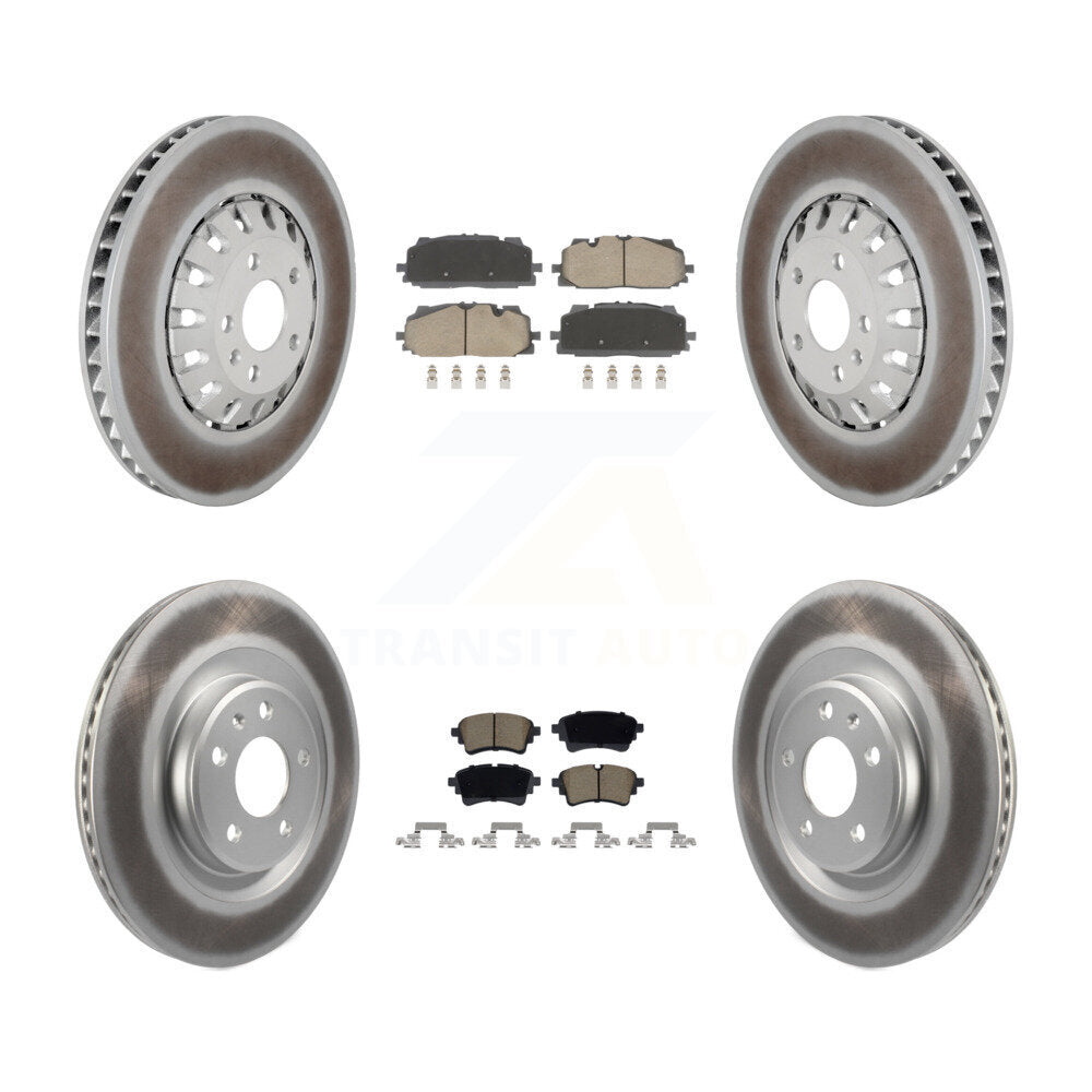 Coated Disc Rotors and Ceramic Brake Pads Kit-KGC-102706 - Kit.bestparts.ca Kit.bestparts.ca