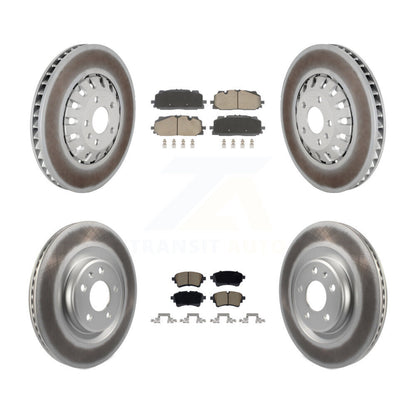 Coated Disc Rotors and Ceramic Brake Pads Kit-KGC-102706 - Kit.bestparts.ca