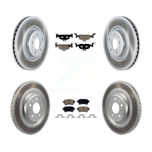 Disc Rotors and Ceramic Brake Pads Kit-KGC-102707 - Kit.bestparts.ca