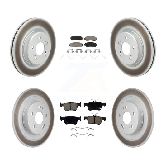 Disc Rotors and Ceramic Brake Pads Kit-KGC-102708 - Kit.bestparts.ca