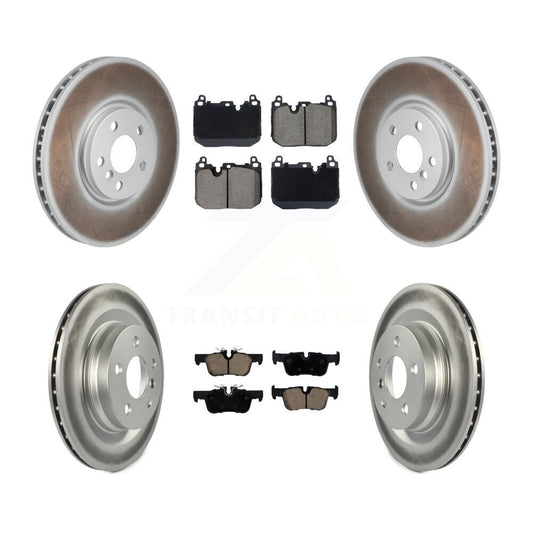 Coated Disc Rotors and Ceramic Brake Pads Kit-KGC-102710 - Kit.bestparts.ca