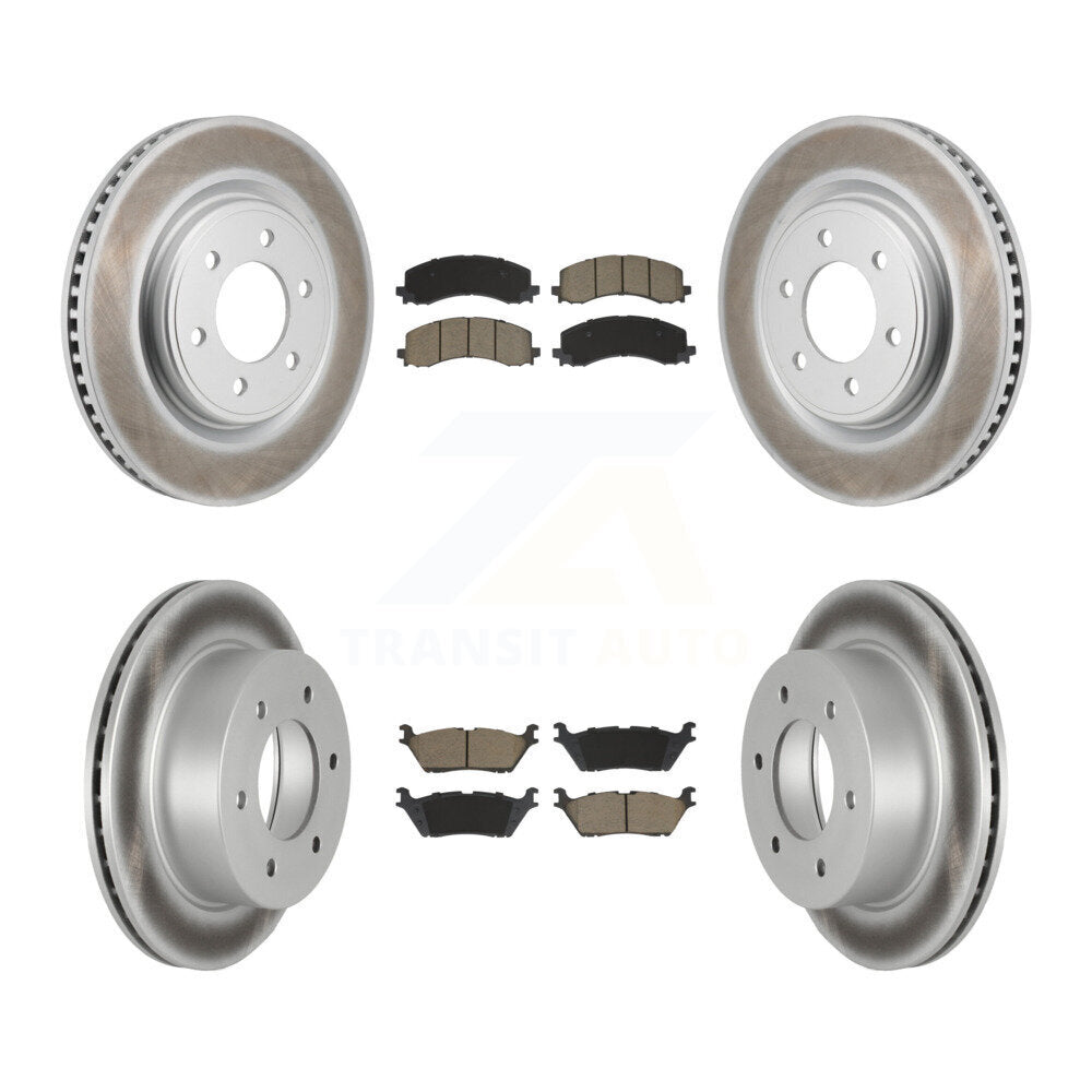 Disc Rotors and Ceramic Brake Pads Kit-KGC-102712