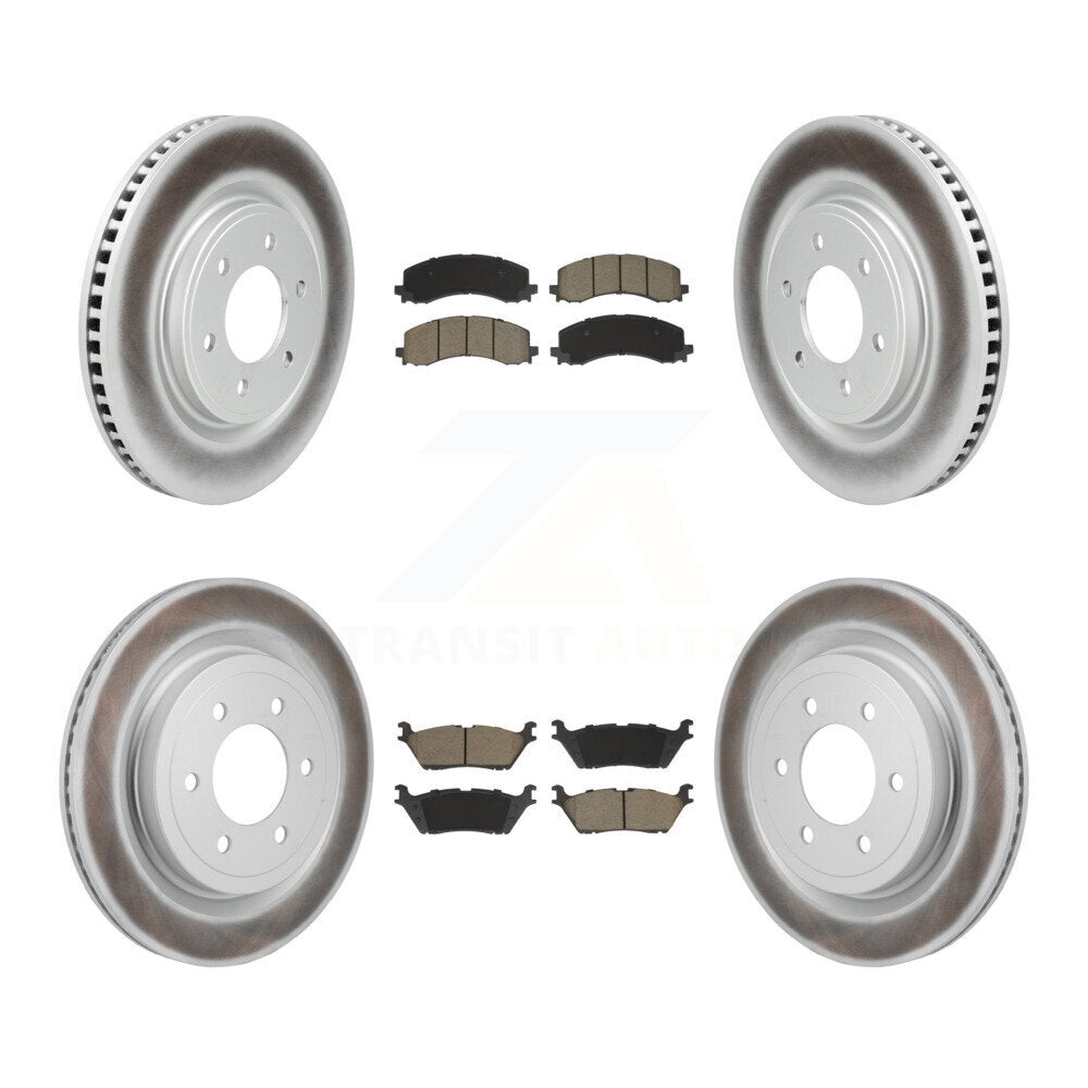 Disc Rotors and Ceramic Brake Pads Kit-KGC-102715