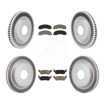 Disc Rotors and Ceramic Brake Pads Kit-KGC-102715