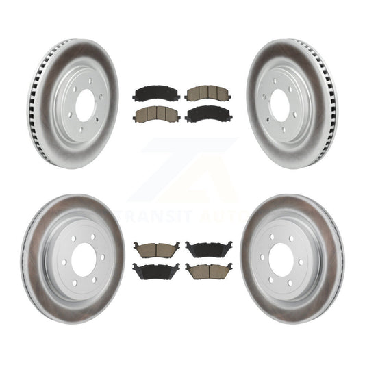 Disc Rotors and Ceramic Brake Pads Kit-KGC-102715