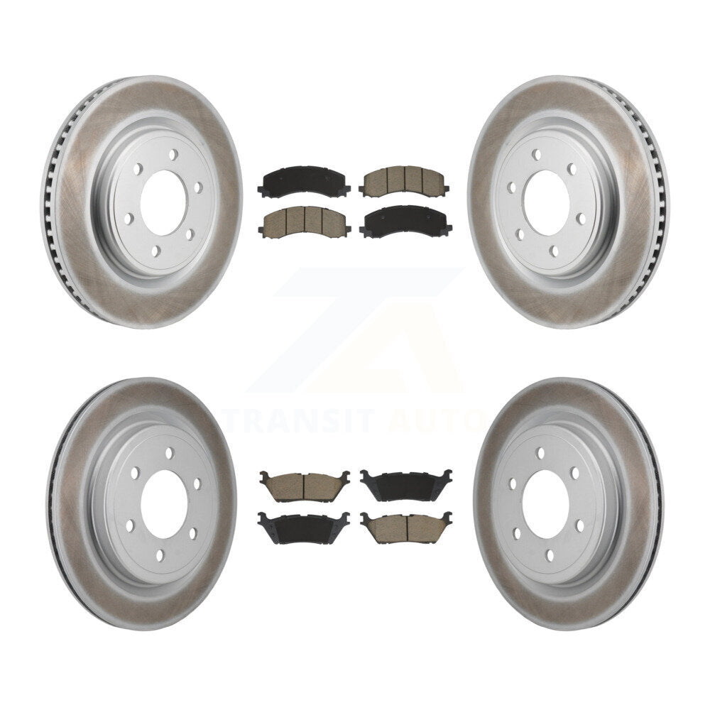 Disc Rotors and Ceramic Brake Pads Kit-KGC-102716