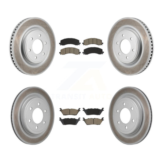 Disc Rotors and Ceramic Brake Pads Kit-KGC-102716