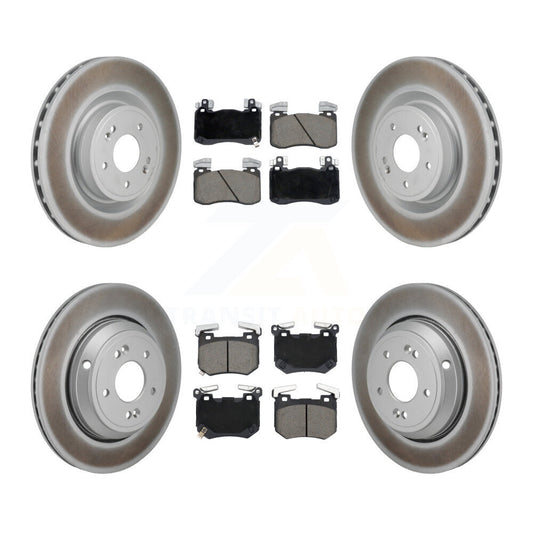 Disc Rotors and Ceramic Brake Pads Kit-KGC-102723 - Kit.bestparts.ca