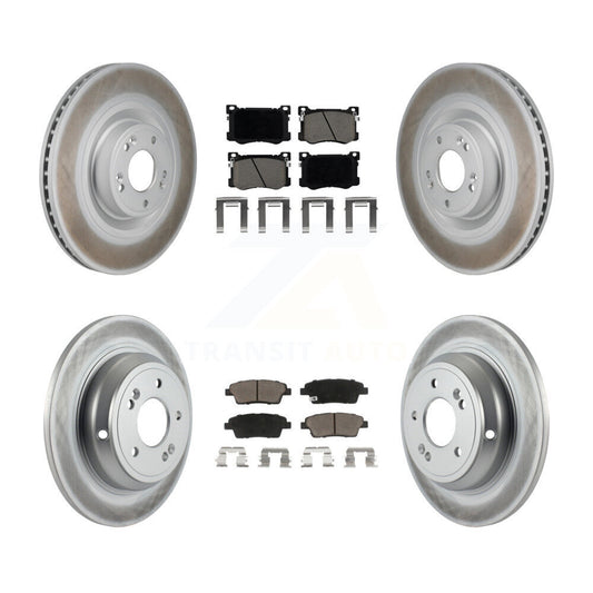 coated disc rotors and ceramic brake pads-kgc-102731 - Kit.bestparts.ca