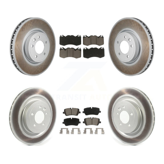 Coated Disc Rotors and Ceramic Brake Pads Kit-KGC-102733 - Kit.bestparts.ca
