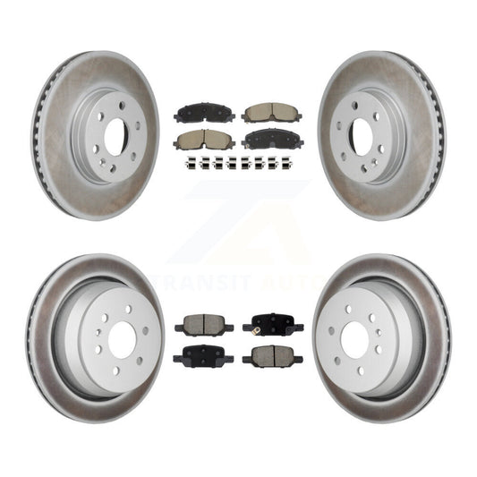 Disc Rotors and Ceramic Brake Pads Kit-KGC-102738 - Kit.bestparts.ca
