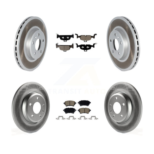Coated Disc Rotors and Ceramic Brake Pads Kit-KGC-102740 - Kit.bestparts.ca