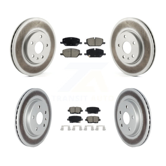 Disc Rotors and Ceramic Brake Pads Kit-KGC-102748 - Kit.bestparts.ca